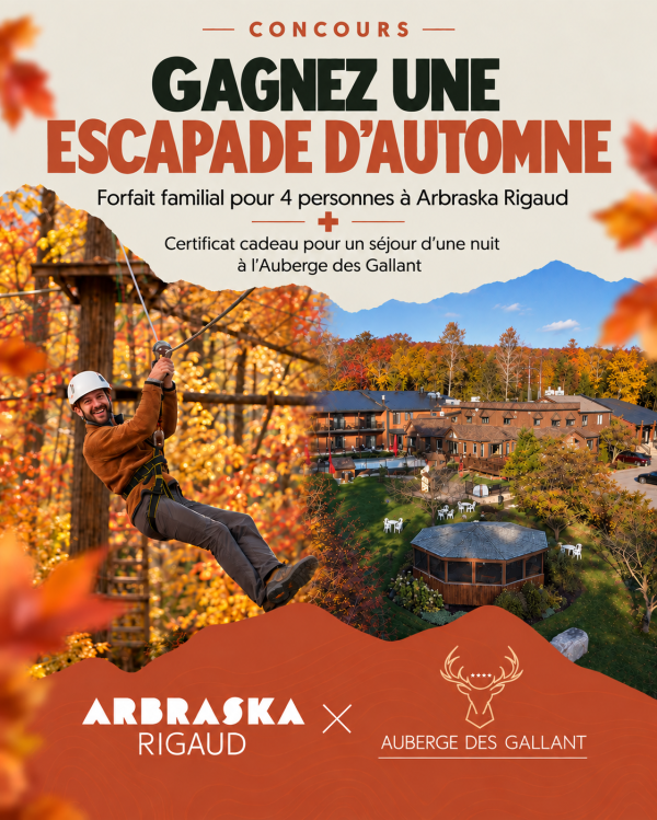UNE ESCAPADE D'AUTOMNE HAUTE EN COULEURS - Free Giveaway
