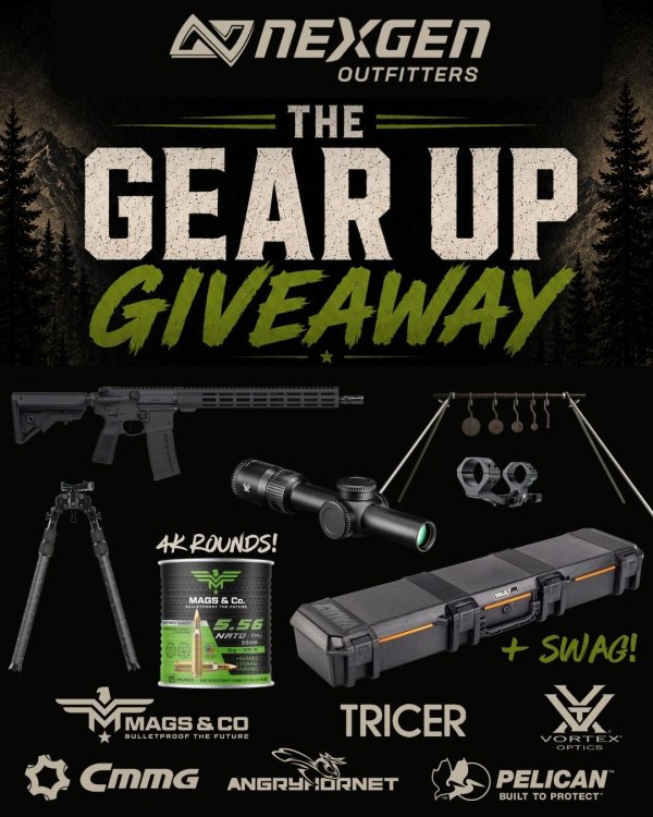 'THE GEAR UP GIVEAWAY' BY NEXGEN OUTFITTERS - Free Giveaway