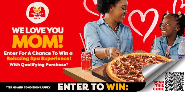 Marco's We Love You Mom! - Free Giveaway