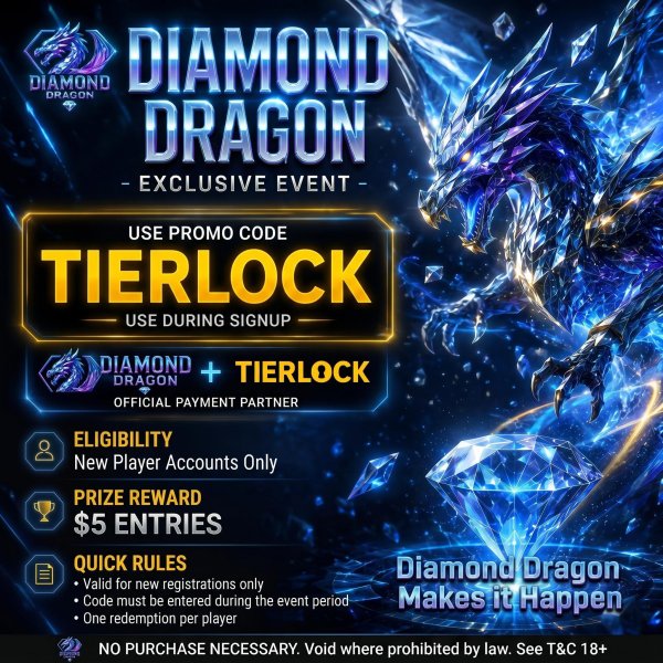 DIAMOND DRAGON × TIERLOCK GIVEAWAY - Free Giveaway