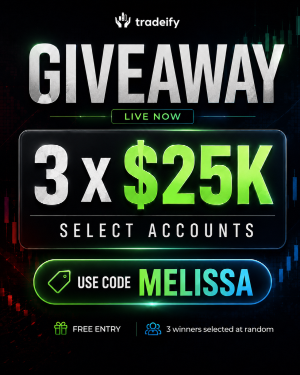 Tradeify 3X 25K Select Giveaway - Free Giveaway