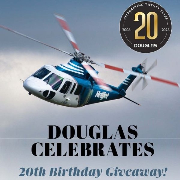 DOUGLAS 20TH BIRTHDAY GIVEAWAY - Free Giveaway