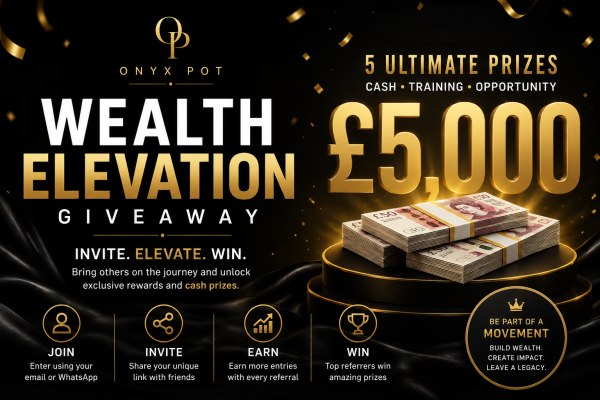 ONYX POT WEALTH ELEVATION GIVEAWAY - Free Giveaway
