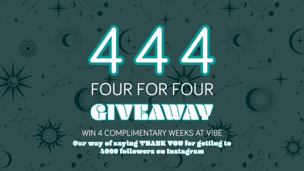444 Four for Four Giveaway - Free Giveaway