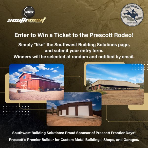 Enter to Win a Ticket to the Prescott Rodeo! - Free Giveaway