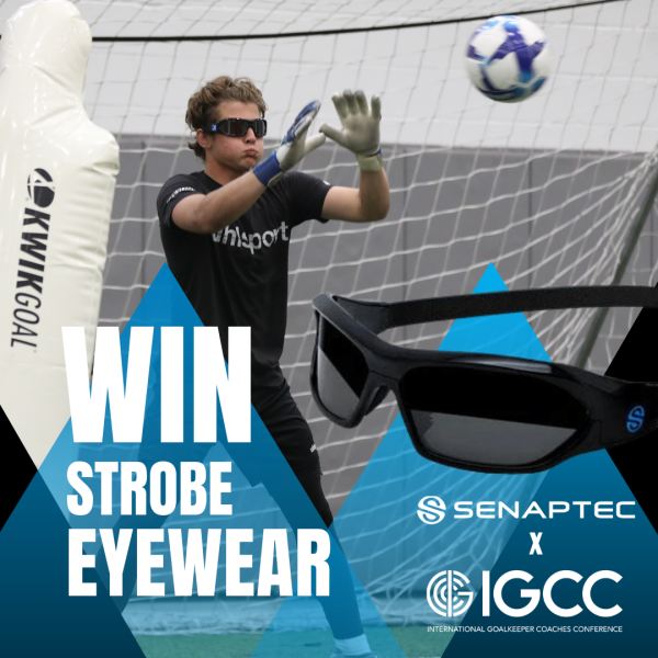 Win Senaptec Strobe Eyewear - The Ultimate Goalkeeper Training Device - Free Giveaway