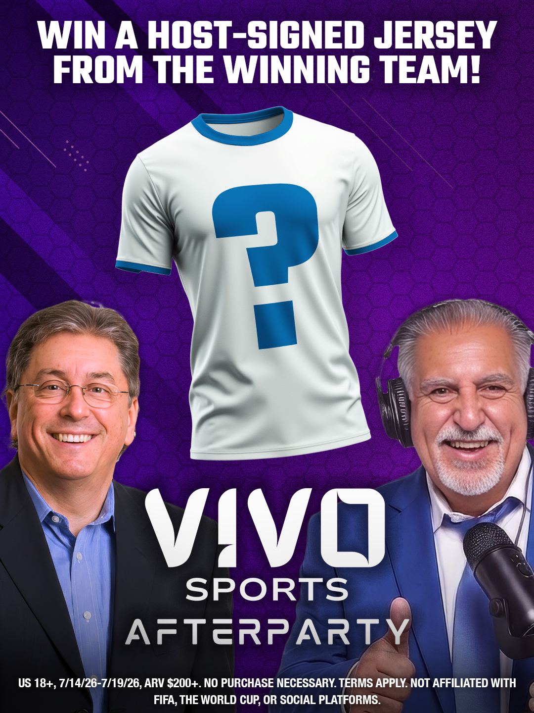 VIVO Sports Signed Jersey Giveaway
