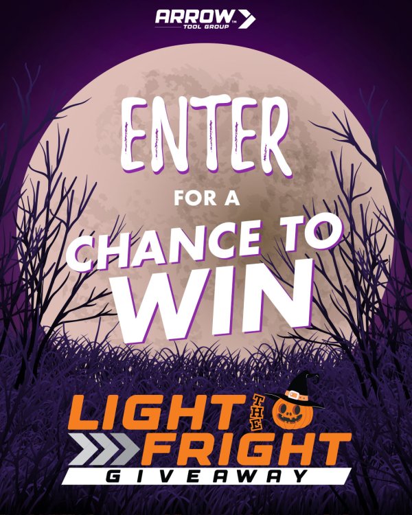 Arrow "Light the Fright" Halloween Giveaway! - Free Giveaway