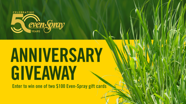 50 Years of Serving You – Even-Spray Anniversary Giveaway - Free Giveaway