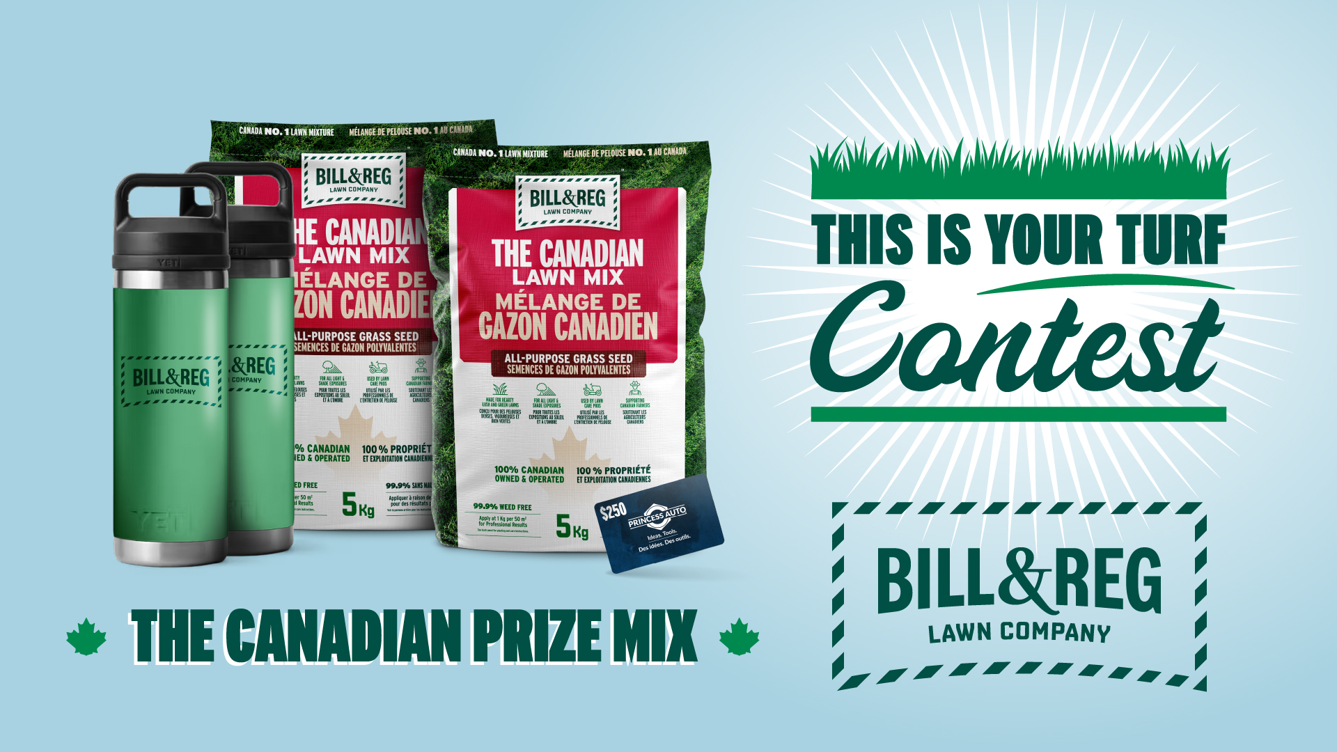 Bill & Reg's Canadian Prize Mix Giveaway