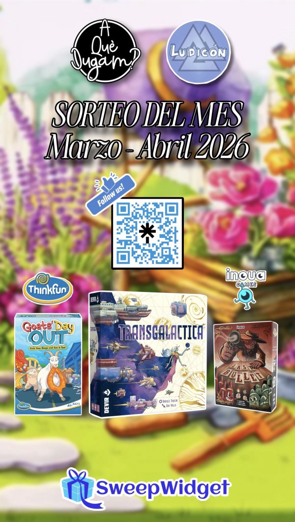 A QUÈ JUGAM? SORTEO MES MARZO/ABRIL 2026 - Free Giveaway