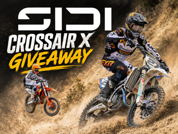 Motocross Action Sidi Crossair X Boot Giveaway - Free Giveaway