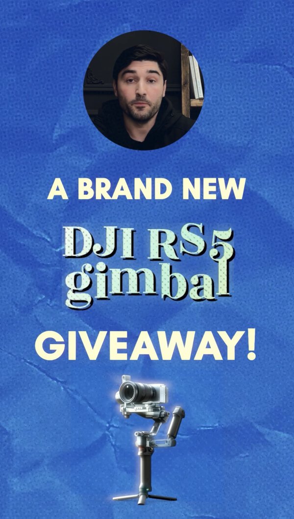 Win a Brand New DJI RS5 Gimbal! Follow, Like, Comment & Share to Enter This Ultimate Giveaway! - Free Giveaway